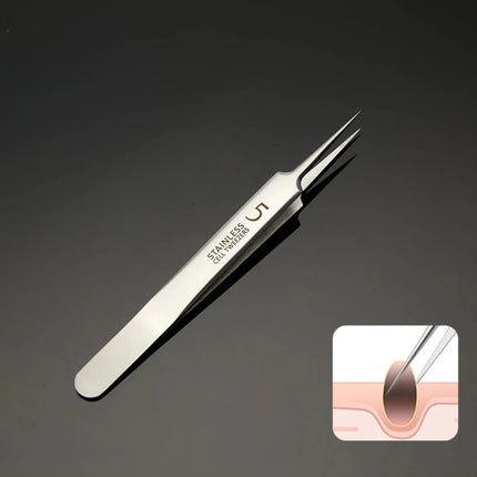 Acne Needle Blackhead Clip Remover Extraction Popper Pore Black Head Cleaner Face Skin Care Deep Cleansing Needle Tool