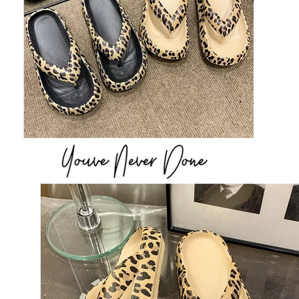 2025 Women Plaid Thong Flip Flops Summer Thick Platform Slides Ladies Non Slip Clip Toe Slippers Soft Casual Outdoor Beach Shoes