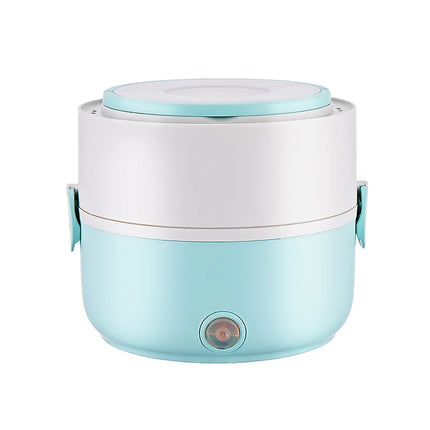 2024 Upgraded Fast Heating Electric Lunch Box Small Multi-functional Insulated Rice Cooker Steamer Portable Electric Lunch Box