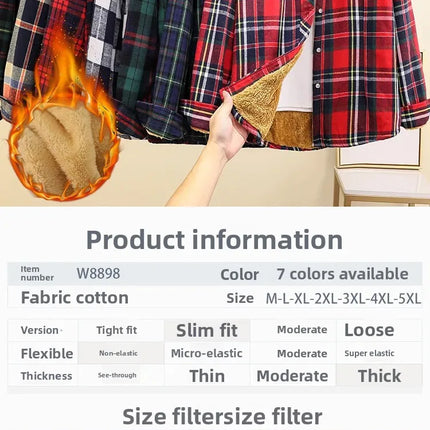 Thickened Fleece Winter Shirt Jacket for Women Casual Style Plus Size Slimming Design Versatile Autumn Winter Collection