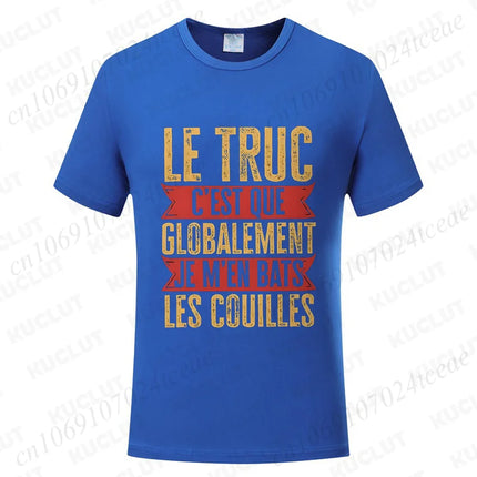 Funny French Men Shirt Retro Don't Fight The Balls Tops Humor Vintage Casual T-shirt Unisex Summer Tops O Neck Short Sleeve Tees