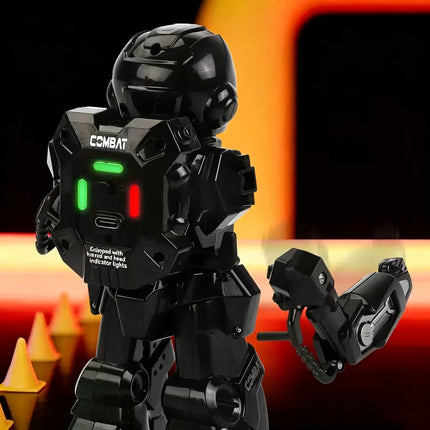 New Smart 2.4G Somatosensory Battle RC Robot Body Sense Remote Control Boxing Robots Toys Boys Smart Robot Battle Toys Kids Gift