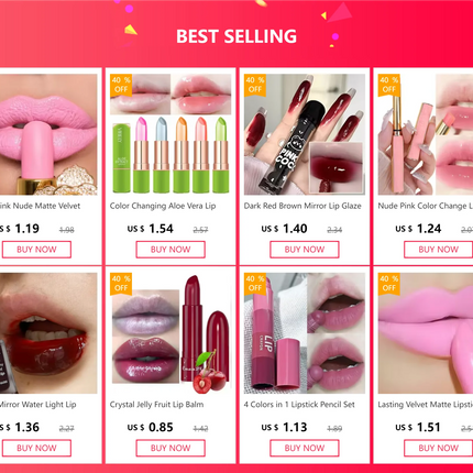 Rose Pink Nude Matte Velvet Lipstick Color Rendering Lasting Non-stick Cup Sexy Lipsticks Waterproof Beauty Lips Makeup Cosmetic