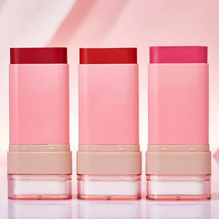 MEIDIAN Matte Blush Cream 20g Nude Three-color Waterproof Smudge-proof Lightweight Breathable Multi-purpose Cushion Blush Stick