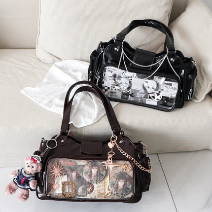 Original Daily underarm bags Versatile Messenger bags Transparent Bag for Female handbag designer bag