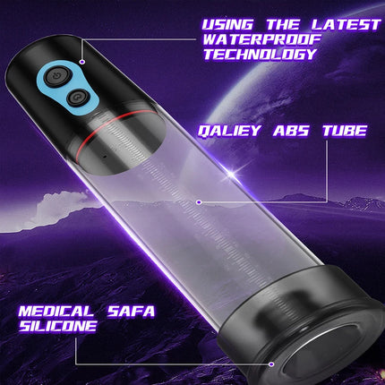 Electric Penis Pump Enlargement Vacuum Pump Penile Bigger Trainer  Sex Toys for Men Male Masturbator Adult Goods