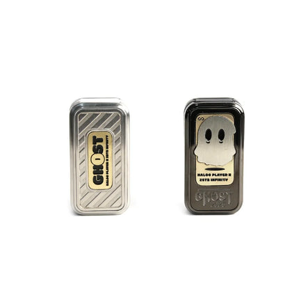 Ghost EDC Fidget Slider Stainless Steel Three-Layer Mechanical Pressure-Reducing Toy ADHD Anxiety Relief Fidget Toy Adults Gifts