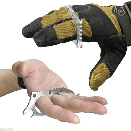 Stainless Steel Seahorse Shaped Multitool Keychain Mini Multifunctional Screwdriver Bottle Opener Slotted Keychain Pocket Repair