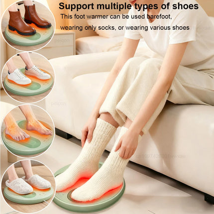 Foot Warmer USB Electric Foot Heater Foot Heating Pad Constant Temperature Electric Heated Feet Warmer USB Foot Warmer for Home