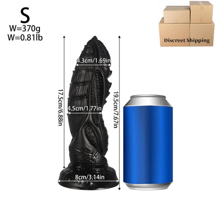 New Huge Anal Plug Monster Fisting Anus Butt Plug Big Anal Dilator Training Huge Anal Plugs Adult Sex Toys For Women Men Gay18+