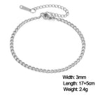 2 Cuban Chain 1 / 17-22 cm