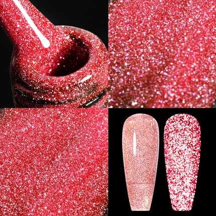 5/7/8/10ml Metallic Gel Gold Mirror Effect Gel Nail Polish French Design Line Flower Drawing Gel Nail UV Soak Off Polish Varni