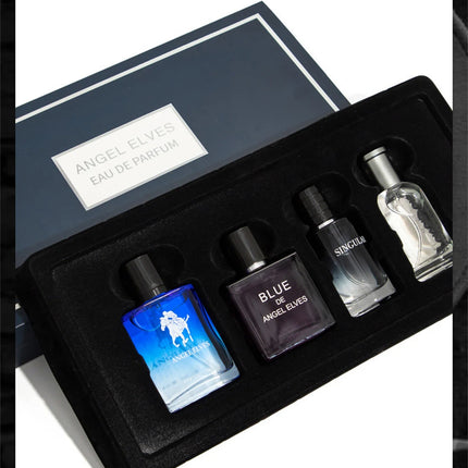 Brand Perfume Men For Date 120ml Pheromone Perfumes Masculinos Lasting Charming Man Spray Parfums Homme Gift Box 4 Pcs Set New