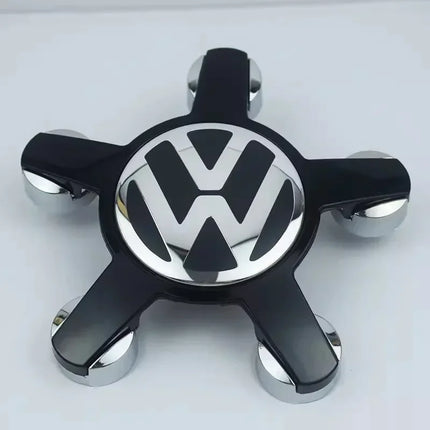 4PCS 135mm 4F0601165N Sticker Wheel Center Cap Car Hub Cap Five Claws Logo for Volkswagen B5 B6 B7 POLO Passat Golf MK5 Sticker