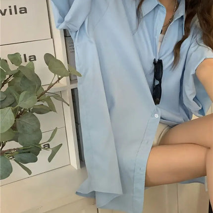 XEJ Elegant and Youthful Women's Blouses Oversize Shirts Women's Summer Clothing Spring 2022 Short-Sleeve Youth Blouses