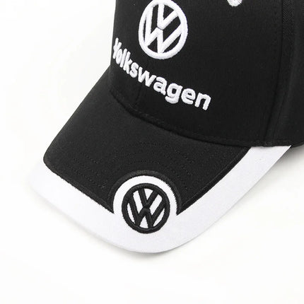 Embroidery Baseball Hat Car Trucker Outdoor Sport Running Adjustable Baseball Cap For VW Volkswagen Golf Polo Passat Touran GTI