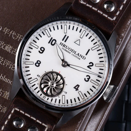Hruodland 2026 New F016 Mechanical Men Watch Sapphire 10Bar Diving Frosted Dial BGW-9 Luminous Reloj Hombre Watches for Man Gift