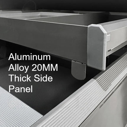 Pull Out Kitchen Cabinet Organizer Metal Large Capacity Kitchen Cupboard Organizer with Slide Rail Home Kitchens Accessories