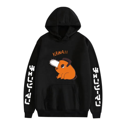 Pochita Chainsaw Men's Hoodie Fashion Long Sleeve Sportswear Casual Harajuku Street Wear Hoodie Sudaderas Top