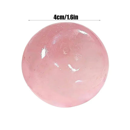 Maltose Squishys Toys Stress Ball Anti Stress Fidget Toy Soft Simulated Bule Transparent Ball Quick-rebound Squeeze Toys
