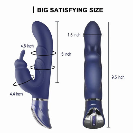 Dildo Rabbit G Spot Vibrators Vagina Clitoris Massager Nipple Dual Stimulator  Adult Product Sex Toys for Women Masturbators
