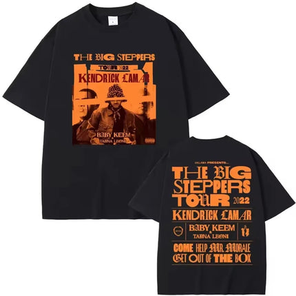 Rapper Kendrick Lamar DAMN To Pimp A Butterfly Mr. Morale & The Big Steppers Album Graphic Wamen Unisex Men T-shirt
