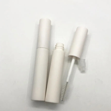 10/30/50/100pcs Empty 10ml Matte White Lip Gloss Tube Eyeliner /Mascara Tubes Eyelash Growth Liquid Tubes Makeup Container