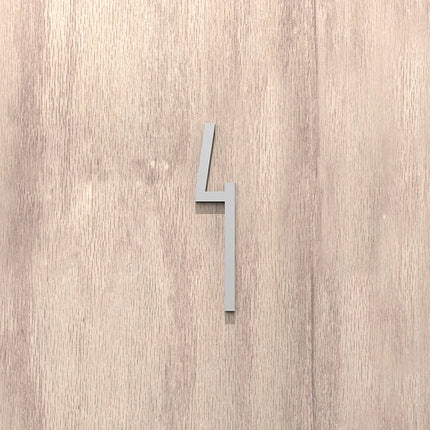 On The Door Extra Apartment Floating Exterior House Metal Building 3D Digits Number Art Nordic Home Decor Wall Sticker Acrylic