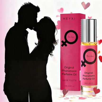 Rose red ladies' rolling fragrance, long-lasting floral fragrance, fresh and natural, suitable for dating, ideal holiday gift