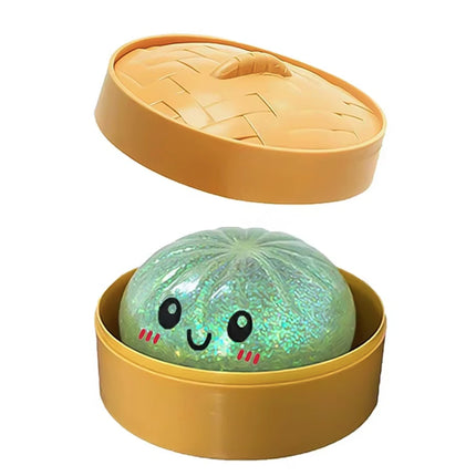 Blind box Colorful Simulated Dumpling Squishy Relaxing Relieve Anxiety Antistress Enhance Happiness Rebound Squeeze Reliever Toy