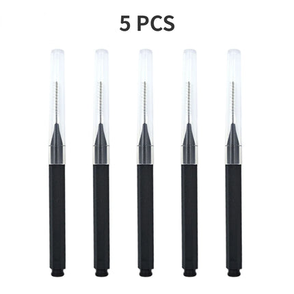 5/10/50PCS Mini Eyebrow Brush Brow Perm Brush Disposable Brow Lifting Brushes Bendable Micro Eyelash Brush Applicators Tools