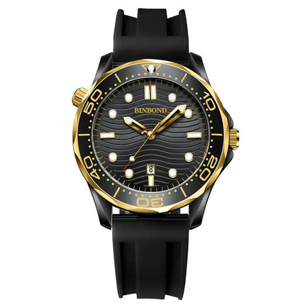 BINBOND Top Brand Luxury Sea Horse Series Watch Men's Business Quartz Watch Luminous Waterproof Sports Men Fashion Design Watch