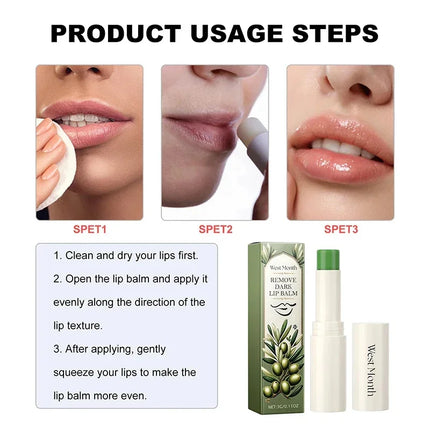 Remove Dark Lip Balm Lighten Melanin Lip Mask Fade Lip Line Brighten Exfoliating Moisturize Dead Skin Repair Lip Care Products