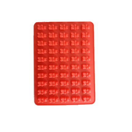 Bear Gummy Mold Mini Big Cartoon Animal Chocolate Candy Mould For Kids Dropper Food Grade Kitchen Accessories Tool Ice Cube Tray