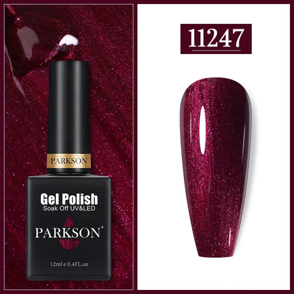 Parkson 12ML Nail Gel Polish HEMA TPO FREE Full Coverage 279 Color Gel Pigment Professional Nail Art Long Lasting Gel Varnish
