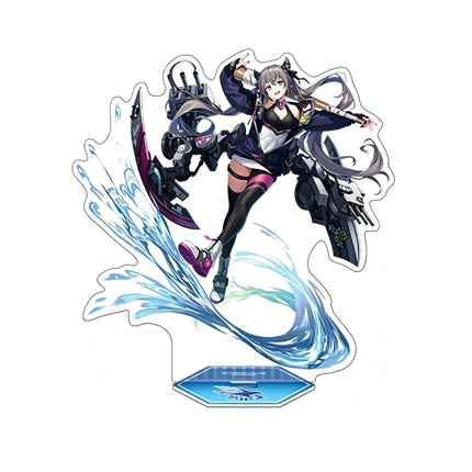 Azur Lane Acrylic Stand Keychain 2026 New Battle Ship Style Enterprise Belfast Takao Sovetsky Soyuz Character Merch