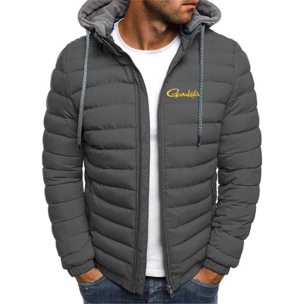 Gamakatsu Fishing 2024 Men's New Autumn and Winter Seven Colour Hooded Jacket Printing Design Exquisite Hooded Coat Tops