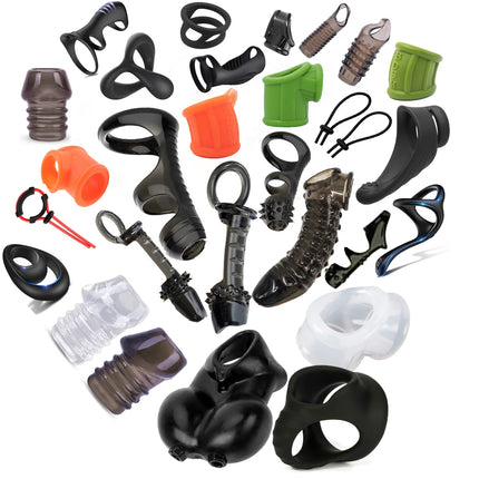 Silicone Cock Ring on for Men Delay Ejaculation Erection Sex Product Adult 18 BDSM Toy for Gay Penis Ring Man Dick Enlarger Ring
