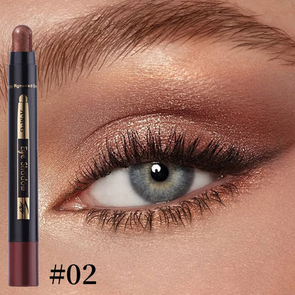 Pearl Shimmer Eyeshadow Stick Set, Waterproof and Long-lasting Eyeshadow Set with Easy Application Capabilities