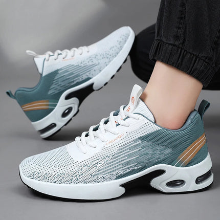 Ultralight Running Shoes for Men Casual Breathable Mesh Sneakers Anti-slip Fashion Solid Colour Men's Shoes Plus Size 47