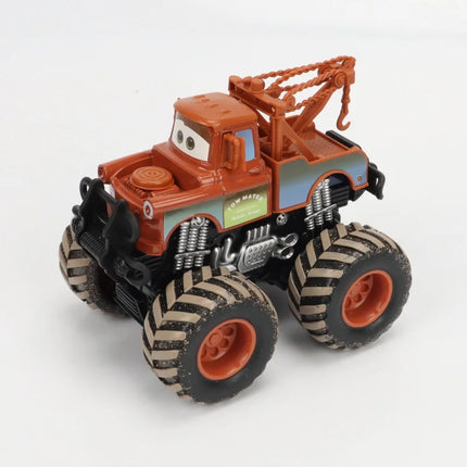 Boy Cars toy Lightning McQueen Mater harvester Frank 1:55 Diecast Metal Car Model Toy Children's Birthday Gift