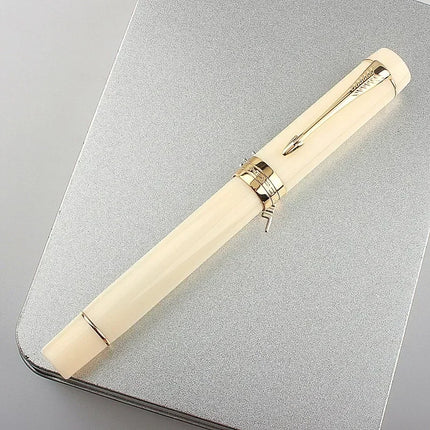 JINHAO 100 Centennial Resin Fountain Pen Arrow Shaped Pen Clip Golden Clip Business Office School Supplies Stationery PK 9019
