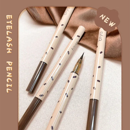 Ultra-fine Eyelash Pen Liquid Eyeliner Eyeshadow Stick Lying Silkworm Pencil Brown Grey Lasting Waterproof Cosmetic Makeup Tools