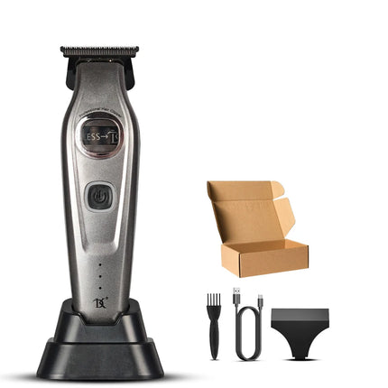 DKBAG Outer Rotor Brushless Motor Professional Men's Fade Clipper Set Barber DLC Blade Base Charger Hair Trimmer