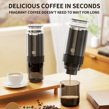 JFBONIN Electric Portable Coffee Machine Capsule Ground Coffee Brewer for Coffee Powder And Coffee Capsule - Coffee Maker