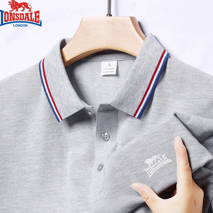 Embroidery New Summer Cotton Polo Shirt Men High Quality Men's Short Sleeve Top Business Casual Breathable Polo-shirt for Men