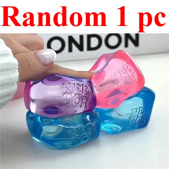 Schylling NeeDoh Nice Cube Sensory Toys Stress-Relieving Blocks Pinching Relieving Puzzle Solving Venting Children's Souvenir@!!!