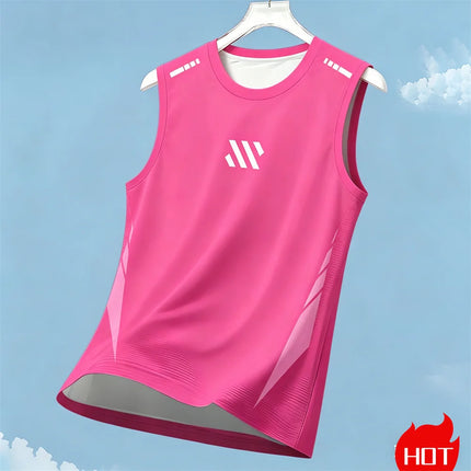Summer Men's retro Fitness Tank Top Breathable quick drying sports men's t-shirts and tank tops 3D pattern Gym Sleeveless T-shir