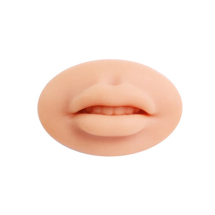 1pc Microblading Reusable 3D Silicone Lip Skin Practice European Solid For PMU Beginner Training Tattoo Permanent Makeup