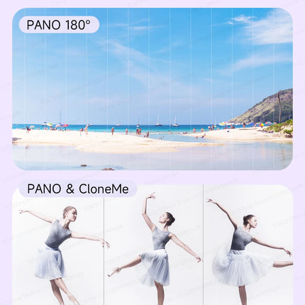 C22 AI Face Tracking Handheld Gimbal Stabiliser 360° Rotation Shoot Selfie Stick Tripod for Mobile Phone, 1/4'' Screw for Camera